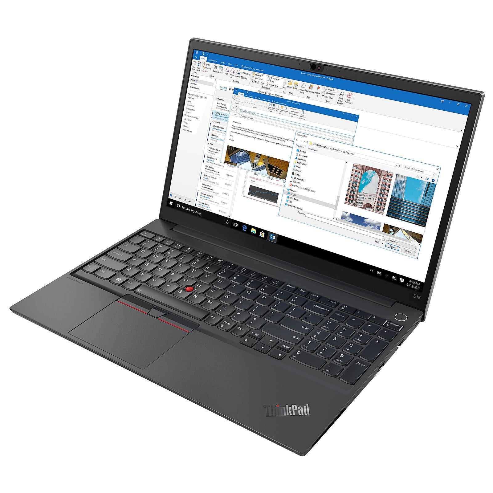 Lenovo ThinkPad E15 i5 8GB DDR4 RAM 512GB SSD Windows 10 Professional