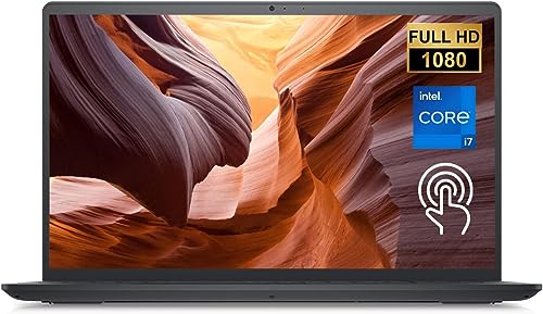 DELL Inspiron 15 3511 Laptop, 15.6" FHD Touchscreen, Intel Core i7-1165G7 Processor, 8GB DDR4 RAM, 256GB PCIe SSD, Webcam, HDMI, Bluetooth, Wi-Fi, Windows 11 Home, Black